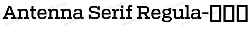 Antenna Serif Regula字体转换
